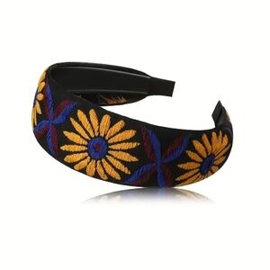 💖 3/$30 💖 Sunflower Embroidered Headband